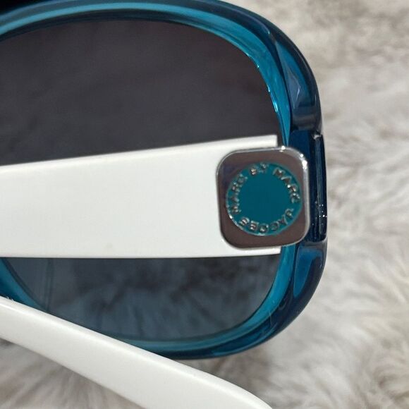 Marc by Marc Jacobs Teal Sunglasses - Picture 6 of 6